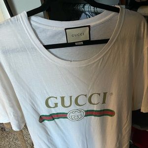 💯 AUTHENTIC CLASSIC OVERSIZED WOMEN GUCCI T SHIRT